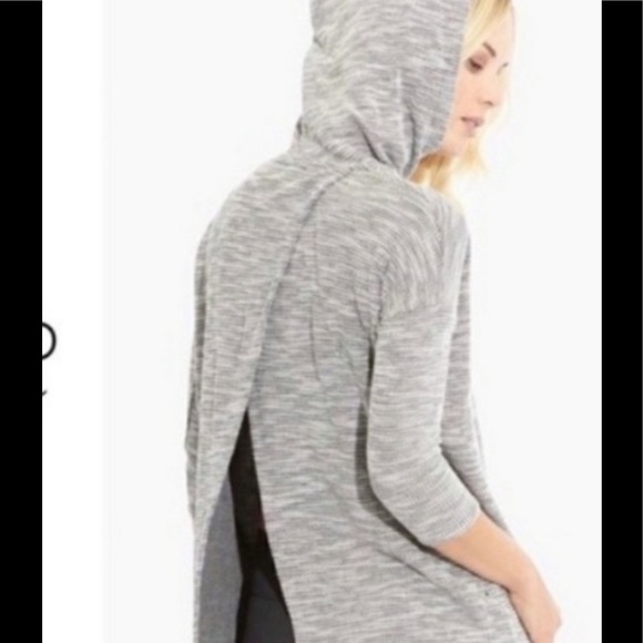 Beyond Yoga Tops - Beyond Yoga split back hoodie sweatshirt